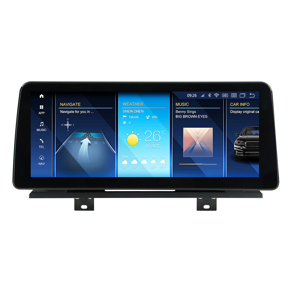Movyro car stereo Android 15 autoradio with CarPlay and Android Auto installed in BMW X3 X4 2017-2022 G01 G02 model