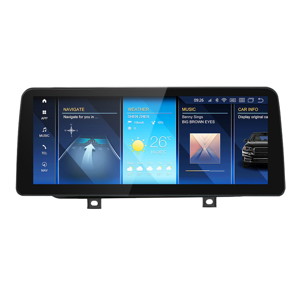 Autoradio Movyro pour BMW 2 Series Active Tourer 2013-2019, écran Android 15, CarPlay, Android Auto, NBT EVO.