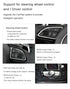 Décodeur Movyro pour rétrofit Apple CarPlay sans fil et Android Auto dans une Audi, interface moderne pour véhicule connecté.