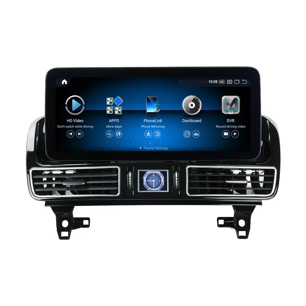 Autoradio CarPlay Android Auto Movyro pour Mercedes ML, GLE, GLS 2011-2019, écran tactile NTG 4.0, 4.5, 5.0, affichage clair.