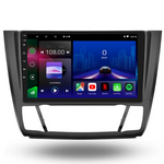 Autoradio Android Movyro pour BMW 1 Series E81 E82 E87 E88 2004-2012 avec Apple CarPlay et Android Auto, écran tactile.