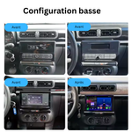 Movyro Android 15 autoradio for Citroen C3 and C3 Aircross (2017-2023) with Apple CarPlay and Android Auto connectivity.