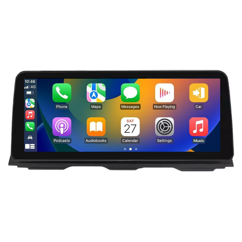 Autoradio pour BMW 5 Series F10 F11 F18 2010-2017, écran Android 15 avec CarPlay et Android Auto, marque Movyro.