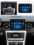 Movyro Mercedes SLK SLC 2011-2018 car stereo with Android 15, CarPlay, and Android Auto installed in a 750x1000 image.