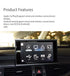 Décodeur Movyro pour retrofit Apple CarPlay sans fil et Android Auto, compatible avec Audi, intégré dans le tableau de bord.