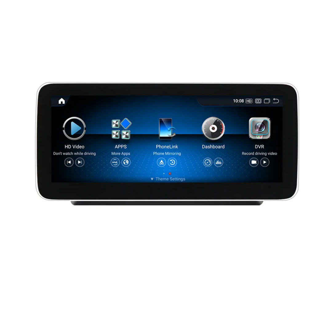 Autoradio CarPlay Android Auto Movyro pour Mercedes C Class GLC V-Class Vito 2014-2019, écran tactile après 2015