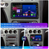 Autoradio Movyro pour Alfa Romeo 159, Brera, Spider 2005-2012 avec Apple CarPlay et Android Auto, écran tactile moderne.