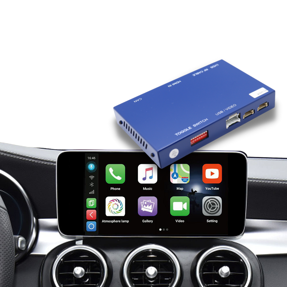 Rétrofit Apple CarPlay sans fil pour Mercedes, Movyro, avec Android Auto, décodeur d'intégration pour BMW X1 2009-2015