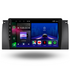 Autoradio Movyro pour BMW X5 E53 et Série 5 E39 avec Android 15, Apple CarPlay et Android Auto, affichage numérique.