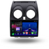 Movyro Nissan Qashqai 2006-2013 Android 15 autoradio with Apple CarPlay and Android Auto, installed in a vehicle dashboard.
