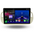 Autoradio Movyro pour FIAT 500 2007-2015 avec Android 15, Apple CarPlay et Android Auto, affichage de l'écran de l'autoradio.
