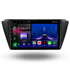 Autoradio Movyro pour Skoda Fabia 2015-2020 avec Android 15, Apple CarPlay et Android Auto, écran tactile moderne.