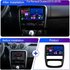 Movyro Android 15 autoradio for Dacia Duster 2010-2015 with Apple CarPlay and Android Auto, shown in a vehicle dashboard image
