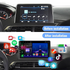 Autoradio Movyro pour Peugeot 3008, 4008, 5008 2017-2022 avec Android 15, Apple CarPlay et Android Auto, affichage clair.
