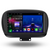 Movyro Android 15 autoradio for FIAT 500X 2014-2019 with Apple CarPlay and Android Auto, installed in a vehicle dashboard.