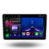 Autoradio Movyro pour Peugeot 407 2004-2010 avec Android 15, Apple CarPlay et Android Auto, affichage de l'écran du système multimédia.