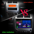 Autoradio Movyro Android 15 pour Peugeot 407 2004-2010 avec Apple CarPlay et Android Auto, affiché dans un véhicule.