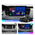 Autoradio Movyro pour Peugeot 508/508SW 2011-2018 avec Android 15, Apple CarPlay et Android Auto, affiché sur un écran moderne.