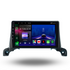 Autoradio Movyro Android 15 avec CarPlay et Android Auto pour Peugeot 3008, 4008, 5008 2017-2022, vue de face.
