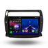Movyro Android 15 autoradio for Citroen C4 C-Triomphe C-Quatre 2004-2009, black with Apple CarPlay and Android Auto features