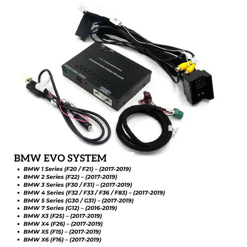 Movyro wireless CarPlay retrofit device for BMW, compatible with Android Auto, enabling seamless in-car smartphone integration.