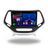 Movyro Android 15 autoradio with Apple CarPlay and Android Auto installed in a 2014-2018 Jeep Grand Cherokee.