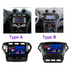 Autoradio Movyro pour Ford Mondeo MK4 2007-2011 avec écran Android 15, Apple CarPlay et Android Auto, affichage du tableau de bord.