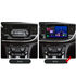 Movyro Opel Mokka 2016-2019 autoradio with Android 15, Apple CarPlay, and Android Auto interface installed in the dashboard.