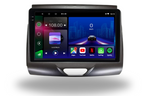 Autoradio Movyro Ford Ranger 2015-2020 avec Android 15, Apple CarPlay et Android Auto, affichage de l'écran de l'autoradio.