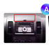 Autoradio Android 15 Movyro pour Nissan Navara D40 2005-2012 avec Apple CarPlay et Android Auto, écran tactile.
