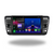 Movyro Android 15 autoradio installed in Subaru Outback Legacy Liberty 2004-2009, featuring Apple CarPlay and Android Auto connectivity.