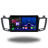 Toyota RAV4 2013-2018 Android 15 Autoradio by Movyro with Apple CarPlay and Android Auto interface in dashboard display