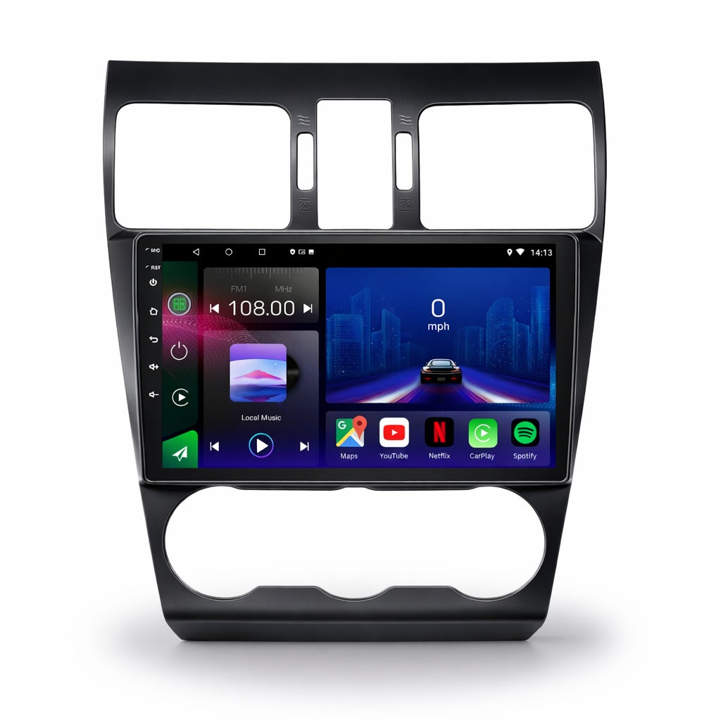 Autoradio Movyro pour Subaru Forester, Impreza et Levorg 2012-2020, écran tactile Android 15 avec CarPlay et Android Auto