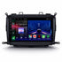 Movyro Kia Carens 2013-2018 car stereo head unit with Android Auto and CarPlay, featuring a touchscreen display and modern interface.