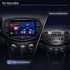 Autoradio Hyundai i10 2007-2013 Movyro avec écran tactile Android 15, compatible CarPlay et Android Auto, intérieur du véhicule.