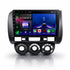 Autoradio Movyro pour Honda Jazz et Fit 2002-2007 avec écran Android 15, CarPlay et Android Auto, affichage clair et moderne.