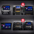 Autoradio Nissan Navara 2006-2014 Movyro, système audio voiture avec écran tactile Android 15, CarPlay et Android Auto.
