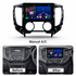 Autoradio Movyro pour Mitsubishi L200 et Pajero 2015-2021, écran tactile Android 15 avec CarPlay et Android Auto intégré.
