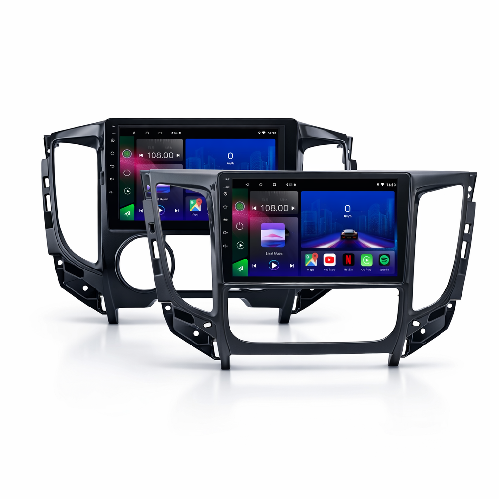 Autoradio Movyro Android 15 pour Mitsubishi L200 et Pajero 2015-2021, écran tactile et compatibilité CarPlay Android Auto