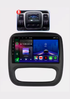 Autoradio Movyro pour Opel Vivaro et Renault Traffic 2014-2021 avec Android 15, Apple CarPlay et Android Auto, affichage frontal.