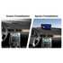 Movyro Android 15 autoradio for Volvo S80 (2007-2011) with Apple CarPlay and Android Auto displayed on the car's dashboard screen.