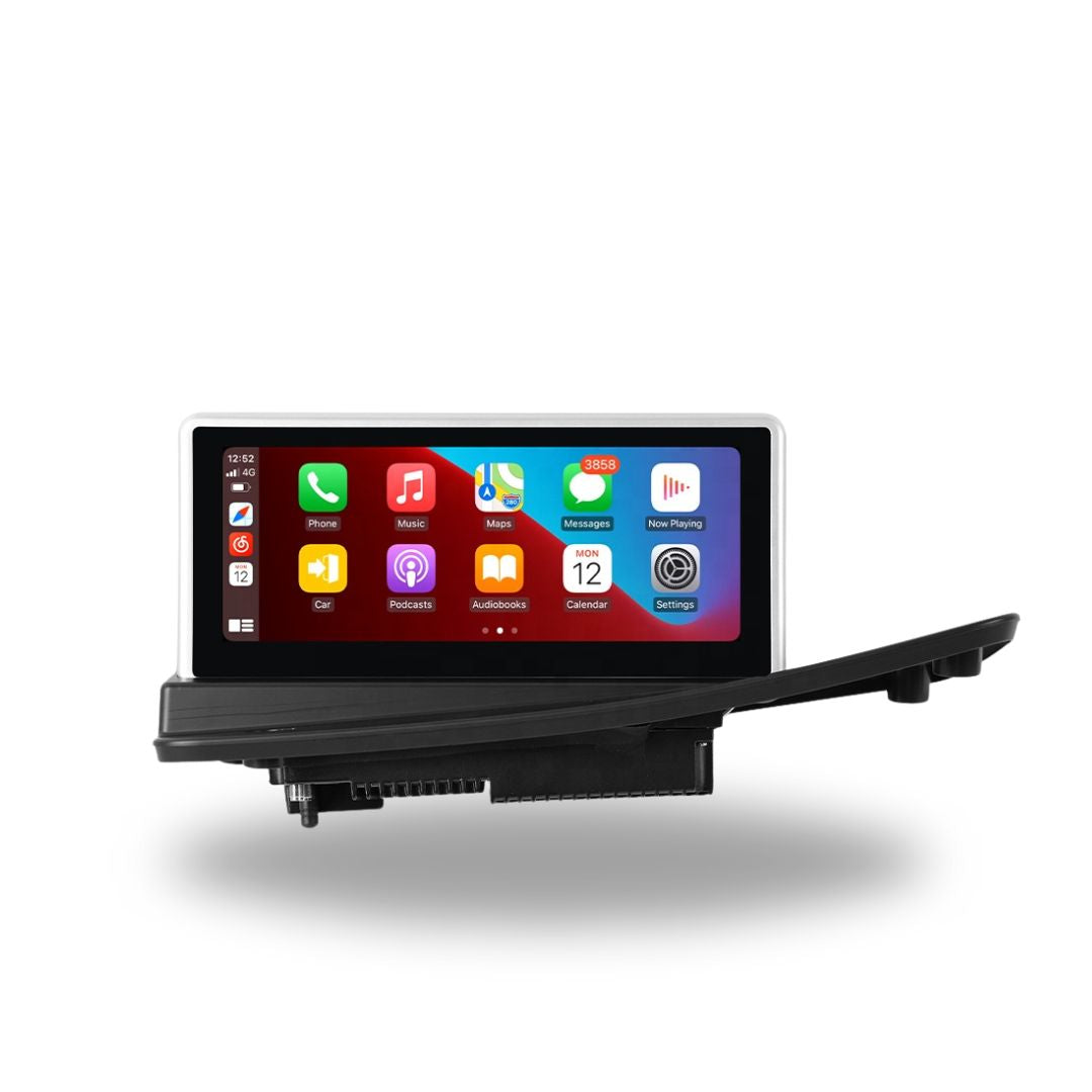 Movyro Volvo S80 2007-2014 car stereo Android 15 with 8-core CPU, 4GB RAM, 64GB ROM, compatible with CarPlay and Android Auto.