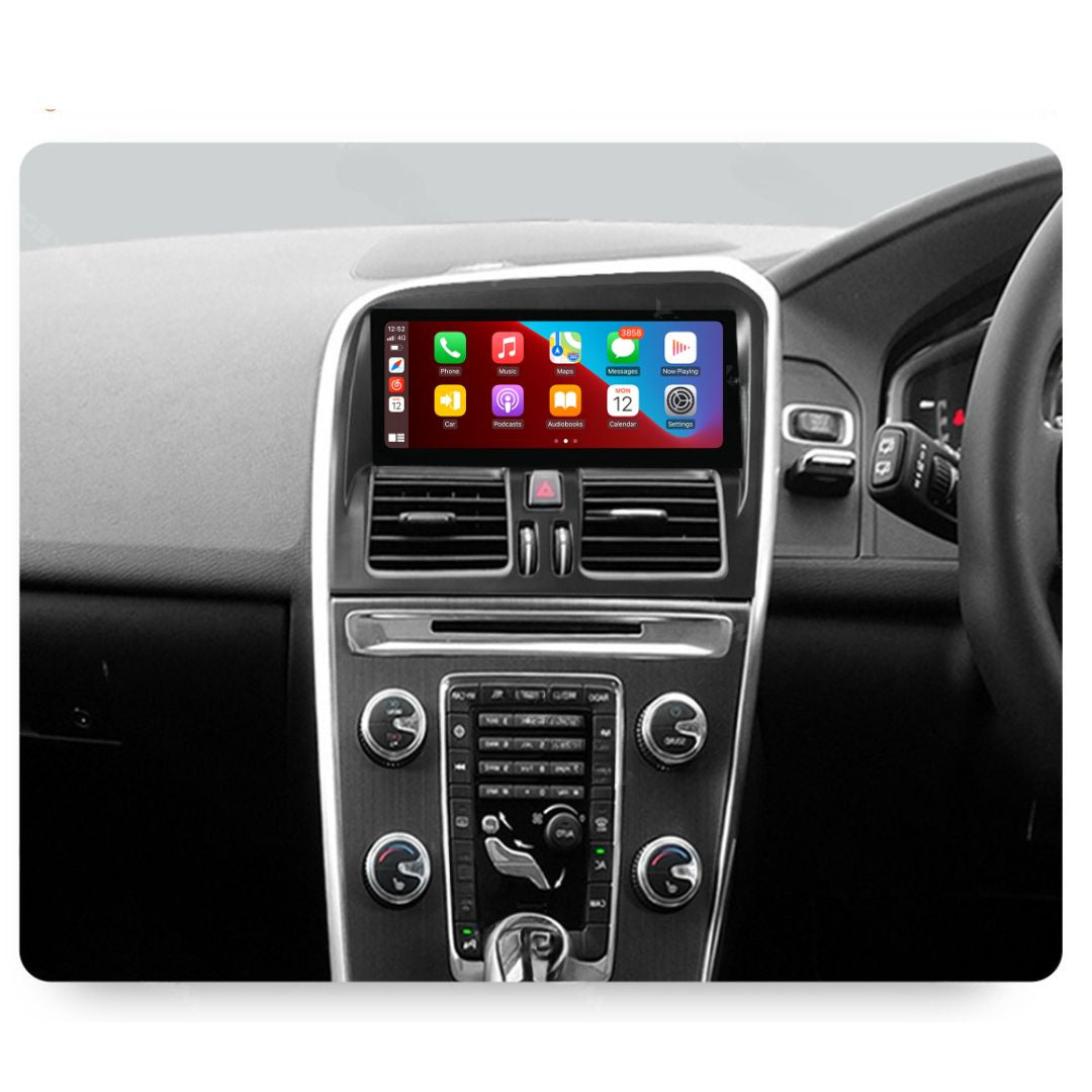 Autoradio Android Movyro pour Volvo XC60 2009-2017, écran tactile 15 pouces compatible CarPlay et Android Auto, unité principale.