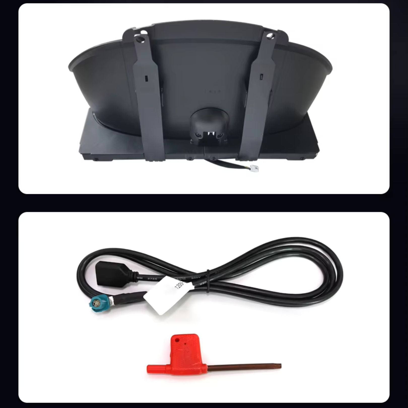Cluster numérique BMW 1 Series E81/E82/E87/E88 11" avec écran LCD, CarPlay, pour tableau de bord digital, marque Movyro