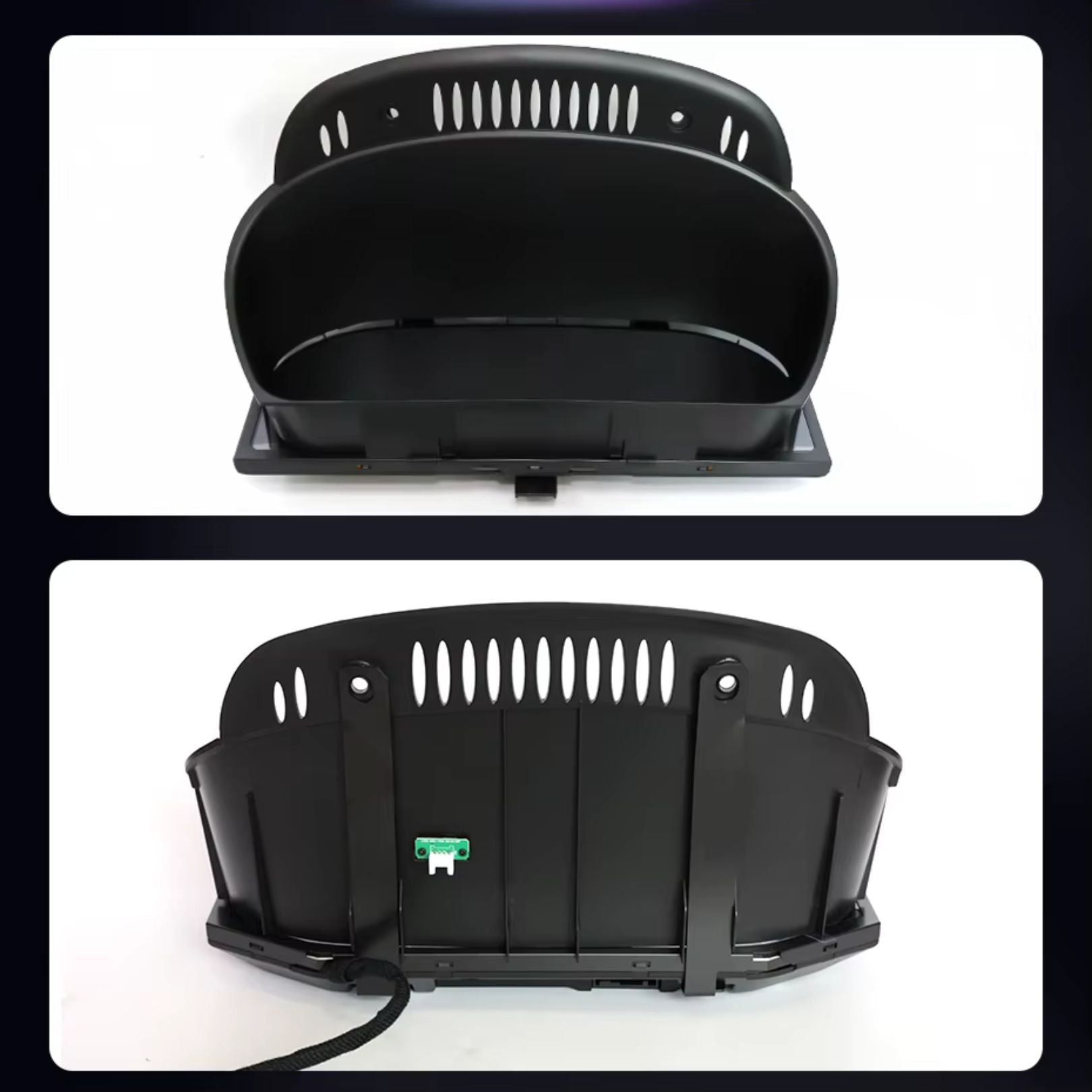 Combiné d'instruments numérique LCD de 12,3" pour BMW X5 E70 / X6 E71 avec CarPlay, tableau de bord digital de marque Movyro.