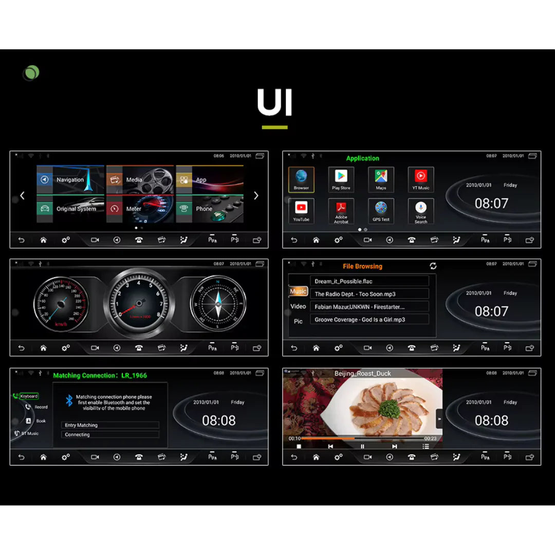 Autoradio Movyro Android 15 pour Range Rover L322 2002-2012 avec Apple CarPlay, Android Auto, écran tactile 13,3 pouces, navigation numérique