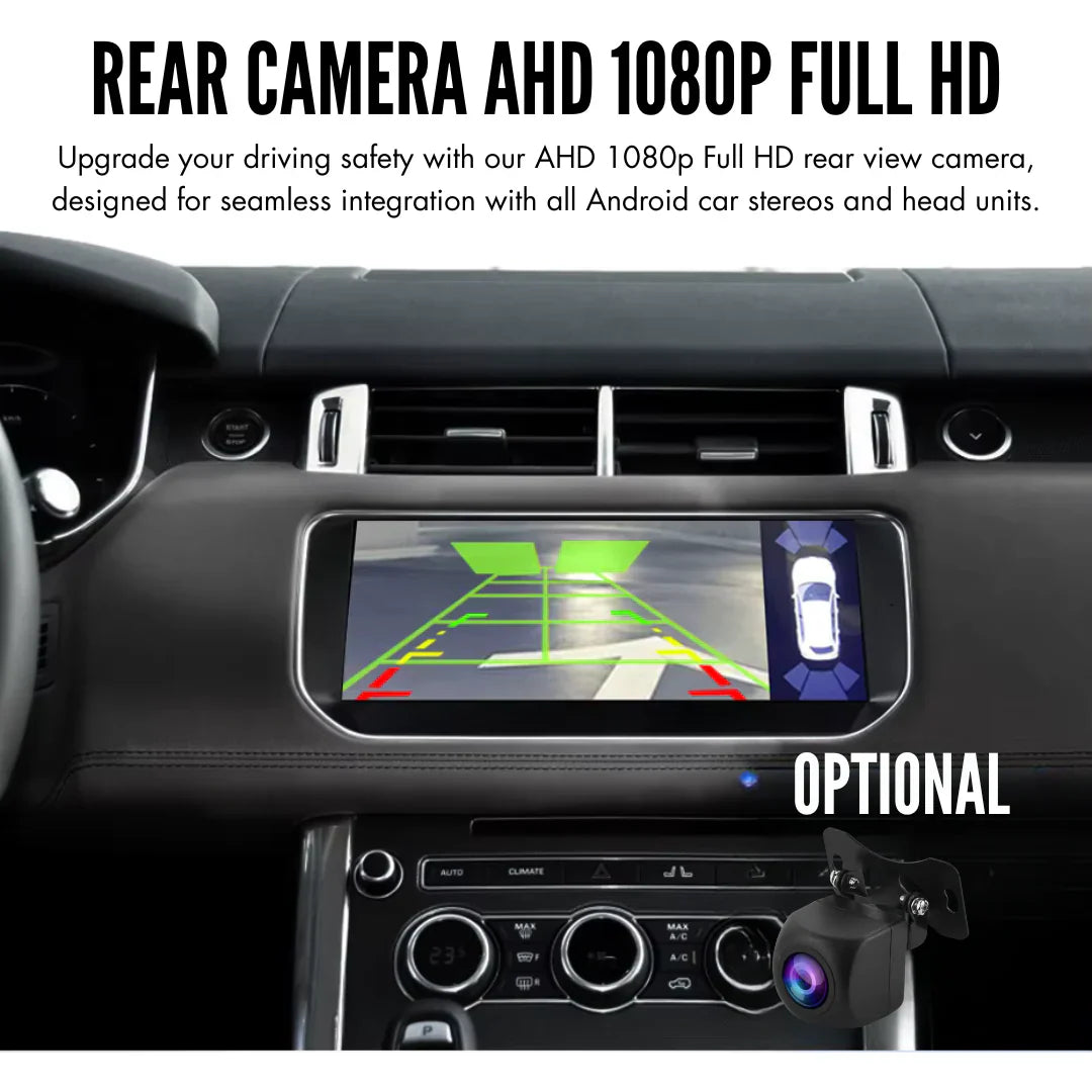 Autoradio Android 15 pour Range Rover Evoque 2011-2018, écran tactile de 13,3 pouces, compatible Apple CarPlay et Android Auto.