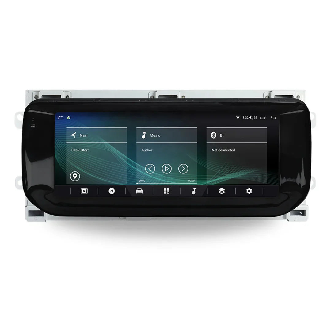 Autoradio Movyro Android 15 pour Range Rover Sport Vogue 2013-2017, écran tactile avec Apple CarPlay et Android Auto.