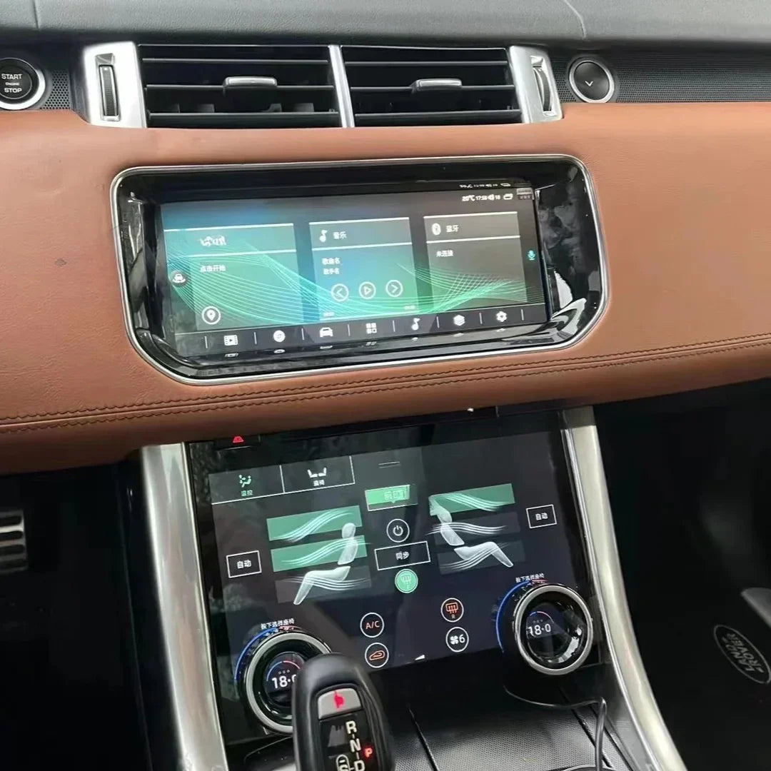 Autoradio Movyro Android 15 pour Range Rover Sport Vogue 2013-2017, compatible Apple CarPlay et Android Auto, écran numérique.