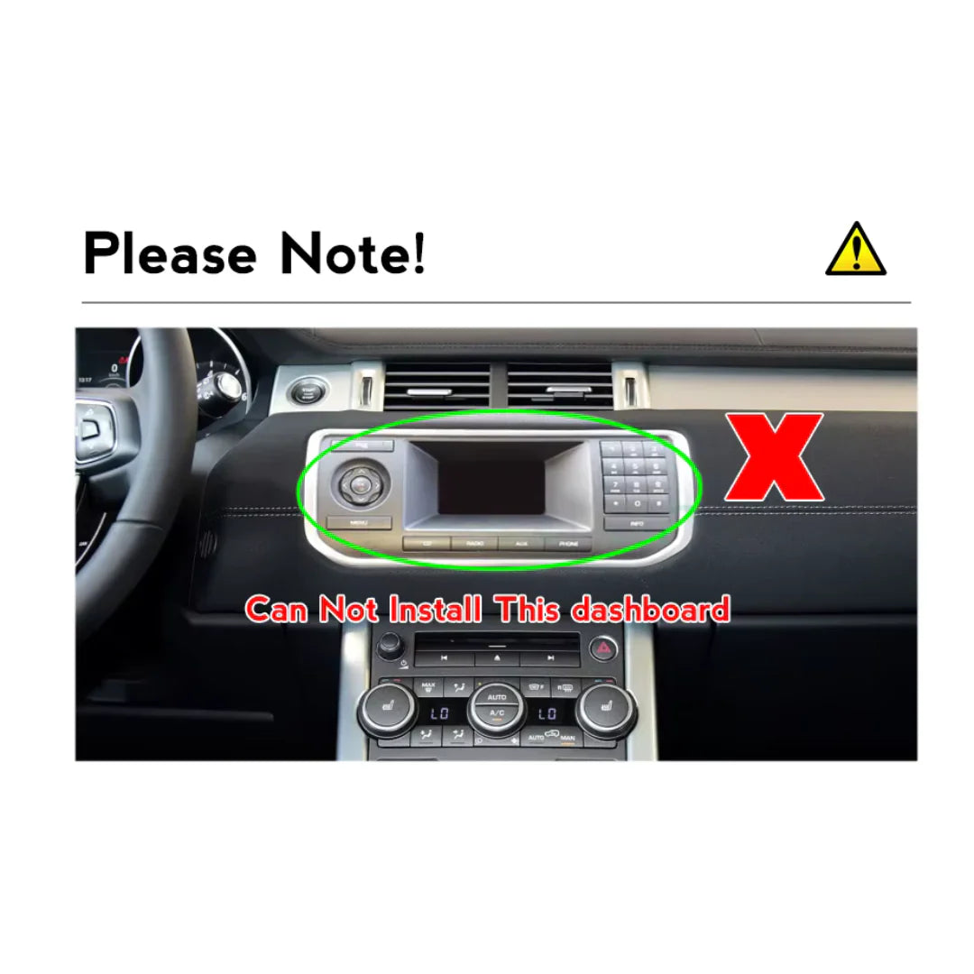Autoradio Android pour Land Rover Range Rover Evoque 2011-2018, modèle Movyro avec Apple CarPlay et Android Auto, écran tactile.